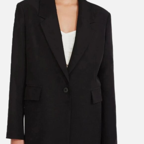NWT Steve Madden Black Tailored Blazer Jacket Women’s XL - Picture 16 of 16